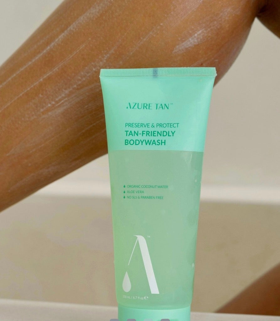 Preserve and protect tan - Body Wash